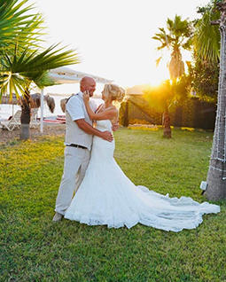 Callie and Mark Urry  1st July 2024 Calis Beach