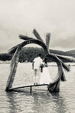Jade and Danny Shergold  10 th May 2024 Green Pine Beach