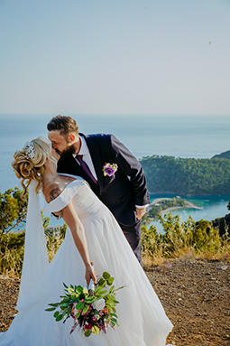 Jamie-Lee and Jamie Watson Green Pine Beach 4 th June 2025 Oludeniz
