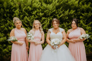 BRIDESMAIDS BOUQUETS & BUTTONHOLES