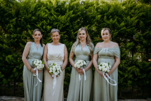 BRIDESMAIDS BOUQUETS & BUTTONHOLES