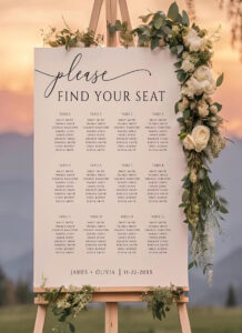 TABLE PLAN BOARDS